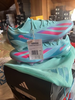 Adidas ELITE Crazy Fast Messi.1FG   Bienvenido A Miami  Pink ID0069 Size 8.5