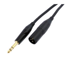 Yorkville PC-15XPMSS1 Studio One Balanced XLR-M to 1/4 TRS-M Cable - 15 Feet