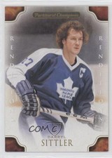 2011-12 Upper Deck Parkhurst Champions Renditions Darryl Sittler #148 HOF e6j
