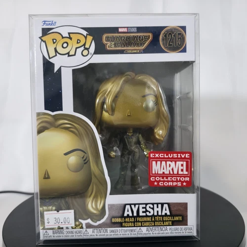 Funko Pop! Guardians of the Galaxy Ayesha #1215 Marvel Collectors W/protector