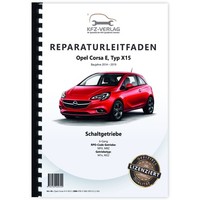 Opel Corsa E Typ X15 2014-2019 6-Gang MFX M8Z Schaltgetriebe Reparaturanleitung