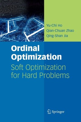 Ho - Ordinal Optimization   Soft Optimization for Hard Problems - New  - X555z