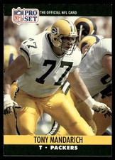 1990 Pro Set Tony Mandarich Green Bay Packers #504