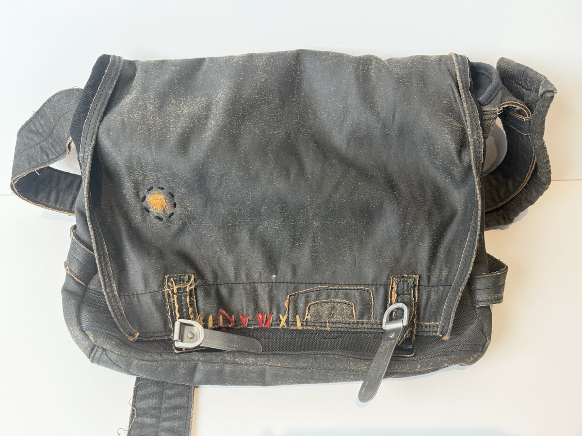 Tough Jeansmith Messenger Bag Tough Jeans Crossbody black Bag