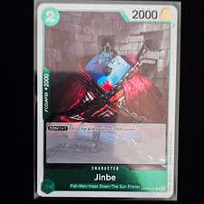 Bandai One Piece CCG Jinbe OP16-027 OP-16 SR Alt Art Foil JP Cost 2 2000