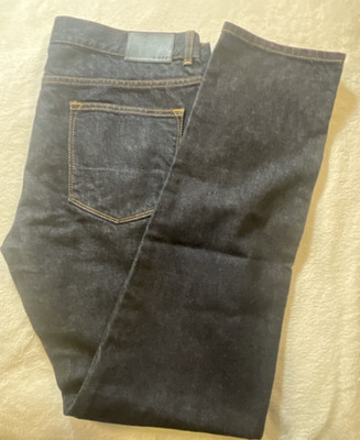 EIDOS Napoli Italy Cotton Dark Wash Euro 5 Pocket Men s Jeans 36x32