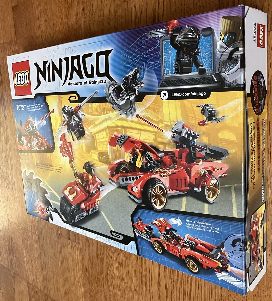 LEGO NINJAGO: X-1 Ninja Charger (70727) - New in Sealed Box