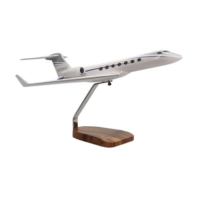 NEW Gulfstream G550 Large Mahogany Model