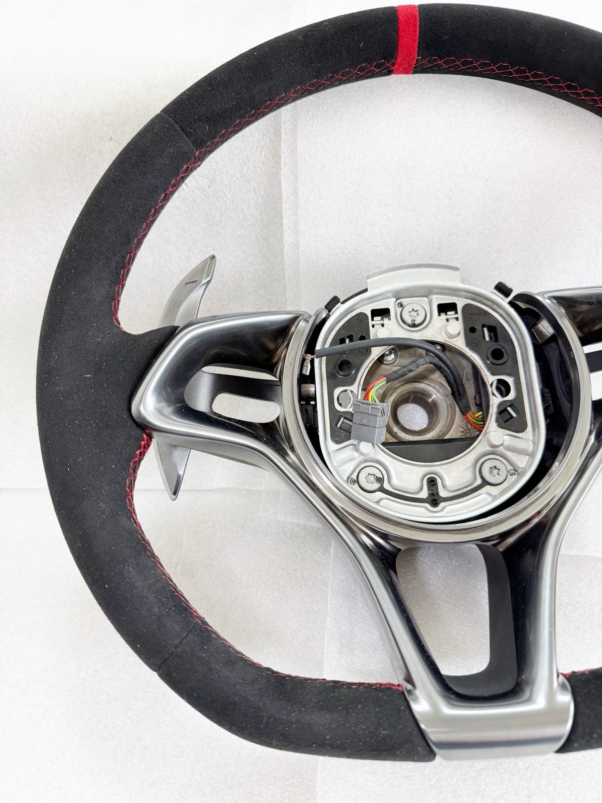 Genuine OEM McLaren Artura 570S 600LT 675LT 620R 650S Alcantara Steering Wheel