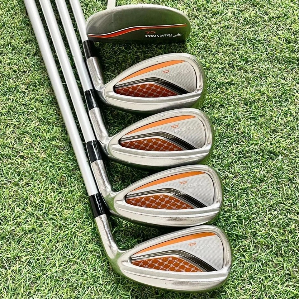 Ladies TOURSTAGE Club Set 1W 4W 5H 7i 9i Pw Sw PT 8pc RH Graphite Women Golf - Image 4 of 4