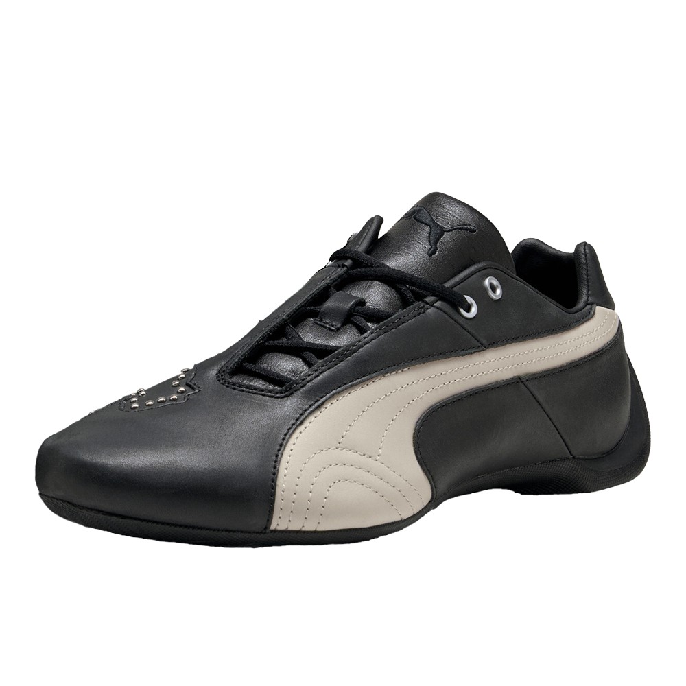 PUMA Future Cat Studs Lace Up Mens Black Sneakers Casual Shoes