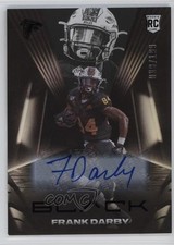 2021 Panini Black Rookies Auto 38/199 Frank Darby #186 Auto 03xg