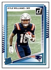 Kyle Williams 2025 Donruss Rated Rookie RC #327 New England Patriots *314