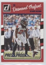 2016 Donruss Press Proof Blue Desmond Trufant #18 0c6