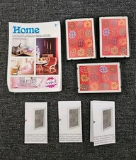 New Mini Brands Home Framed WALL ART Lot Of 3 Dollhouse Miniatures