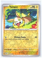 YAMPER 058/162 REVERSE HOLO TEMPORAL FORCES POKEMON TCG CARD