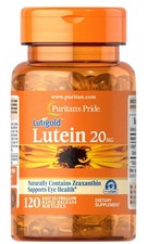 Puritan's Pride 20mg Lutein with Zeaxanthin - 120 Softgels