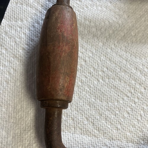 Antique Early 1900s Hand Crank Woodworking Drill Auger Tested - Picture 4 of 5