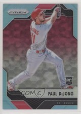 2017 Panini Chronicles Prizm Light Blue Prizm 38/299 Paul DeJong #23 0c6