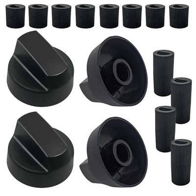 #ad #ad 4 Pack Universal Stove Switch Knob Replacements with 12 Adapters $16.11