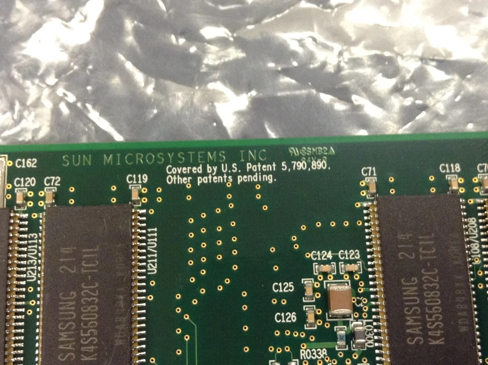 Sun 1GB PC100 ECC Registered RAM Samsung M323S6459CT2-C1LC1 232-Pin DIMM WORKING - Image 4 of 4