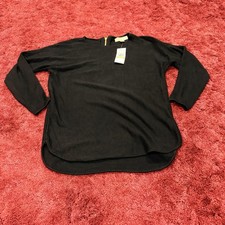 Michael Kors Black Sweater Women s Zip Back Size Small New With Tags