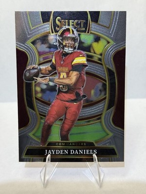 2025 Panini Select #88 Jayden Daniels Concourse