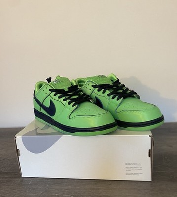 Nike SB Dunk Low Powerpuff Girls Buttercup Men s Size 12