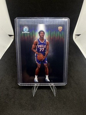 2025-26 Bowman Chrome Spotlights VJ Edgecombe SSP RC