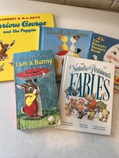 Picture Book Lot of 5 Books for Children's Kids Toddler Daycare Hardback Curious