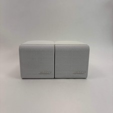 Pair of Bose Acoustimass 3 Series III Speakers White