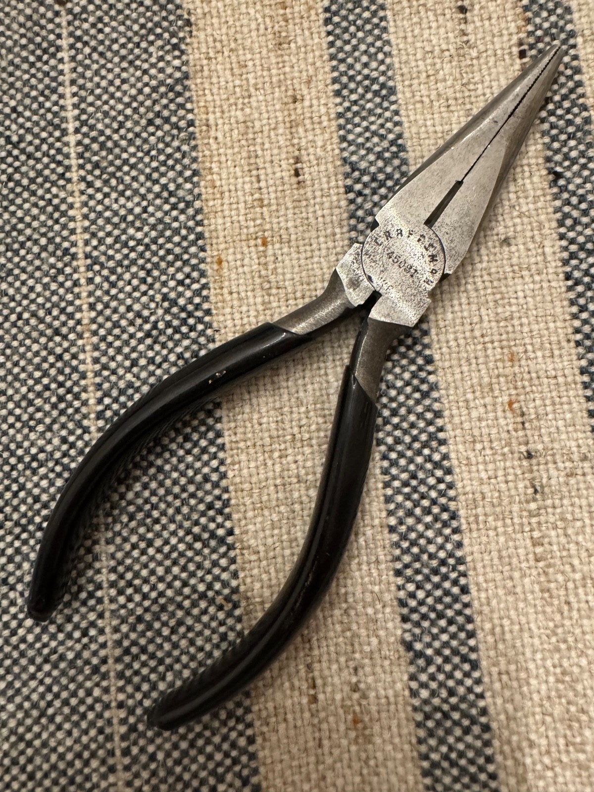 Craftsman 6-inch needle nose pliers with wire cutter USA made 45081