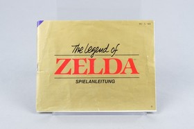 Nintendo NES *The Legend of Zelda* OVP CIB Karte PAL B ZL-NOE +