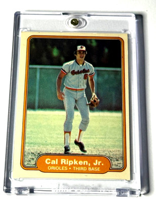 1982 Fleer Cal Ripken Jr. RC #176 – MINT Rookie – HOF – Orioles ...