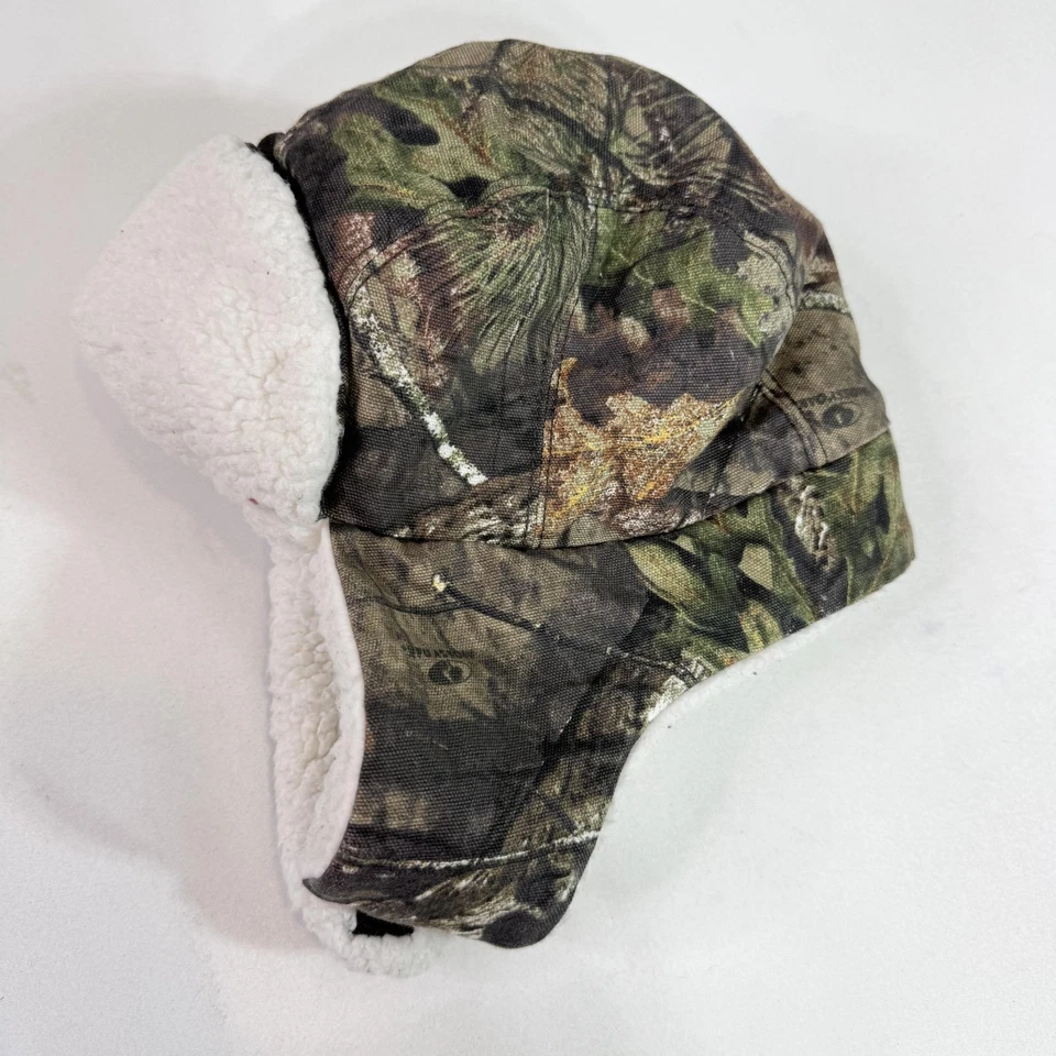 Sombrero Carhartt Trampero Ajustado Juvenil Infante Niño Camuflaje Sherpa Forrado Oreja Solapa Foto 2 de 4