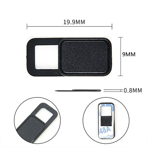 6 Pcs Autocollant De Couverture Caméra Web Webcam Pour Smartphone - Photo 8/11
