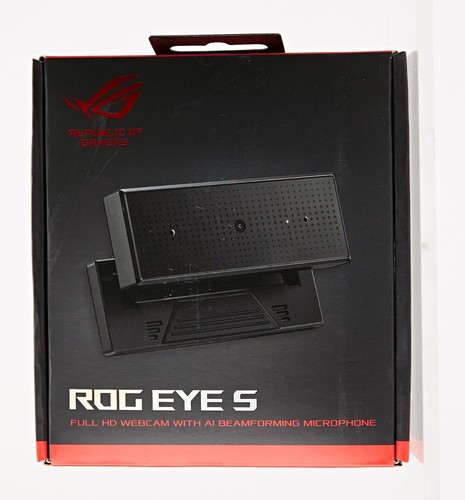 Kamera internetowa ASUS ROG Eye S Full-Hd (60 FPS, Full-Hd, mikrofon z redukcją szumów, niebieski - Zdjęcie 8 z 10