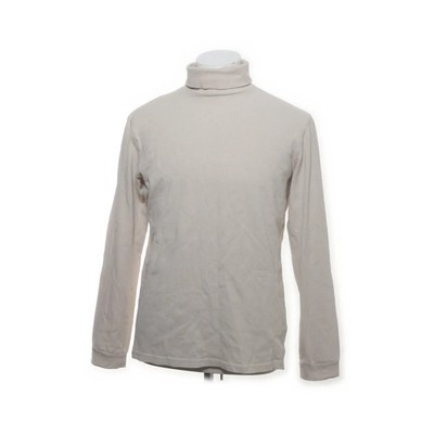 Studio Total, Rollkragenpullover, Größe: M, Beige, Baumwolle, Einfarbig #7Us