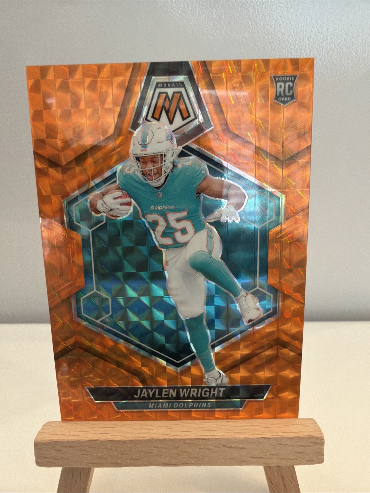 2024 Mosaic Jaylen Wright Rookie  Orange /199 #383
