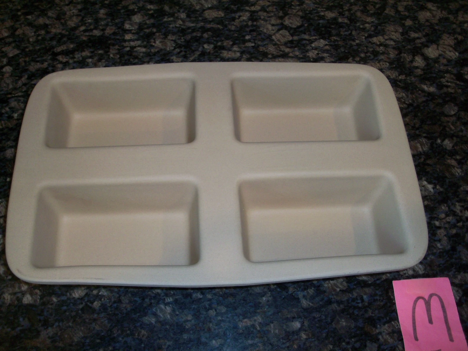 NEW Pampered Chef 4 MINI BREAD LOAF PAN 1418 Family Heritage Classic Stoneware
Opens in a new window