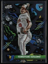 2025 Topps Chrome Cosmic #152 Tomoyuki Sugano