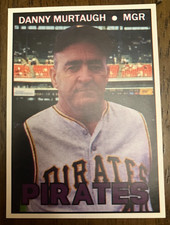 PITTSBURGH PIRATES: Danny Murtaugh Custom Modern 1967 Style Art Card