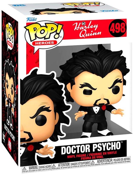 Funko Pop! Heroes: Harley Quinn Animated Series - Doctor Psycho #498 Vinyl-image