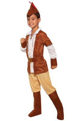 Sherwood Huntsman Robin Hood Inspired Medieval Child Costume (Large)