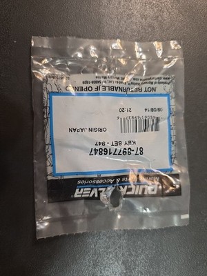 NEW OEM Mercury Quicksilver 87-897716847 Key Set 847 
