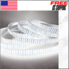 Super Bright Triple Row Led Strip Lights 6000k Dc12v Flexible Tape 1800led 16.4 Super Bright Triple Row Led Strip Lights 6000k Dc12v Flexible Tape 1800led 16.4