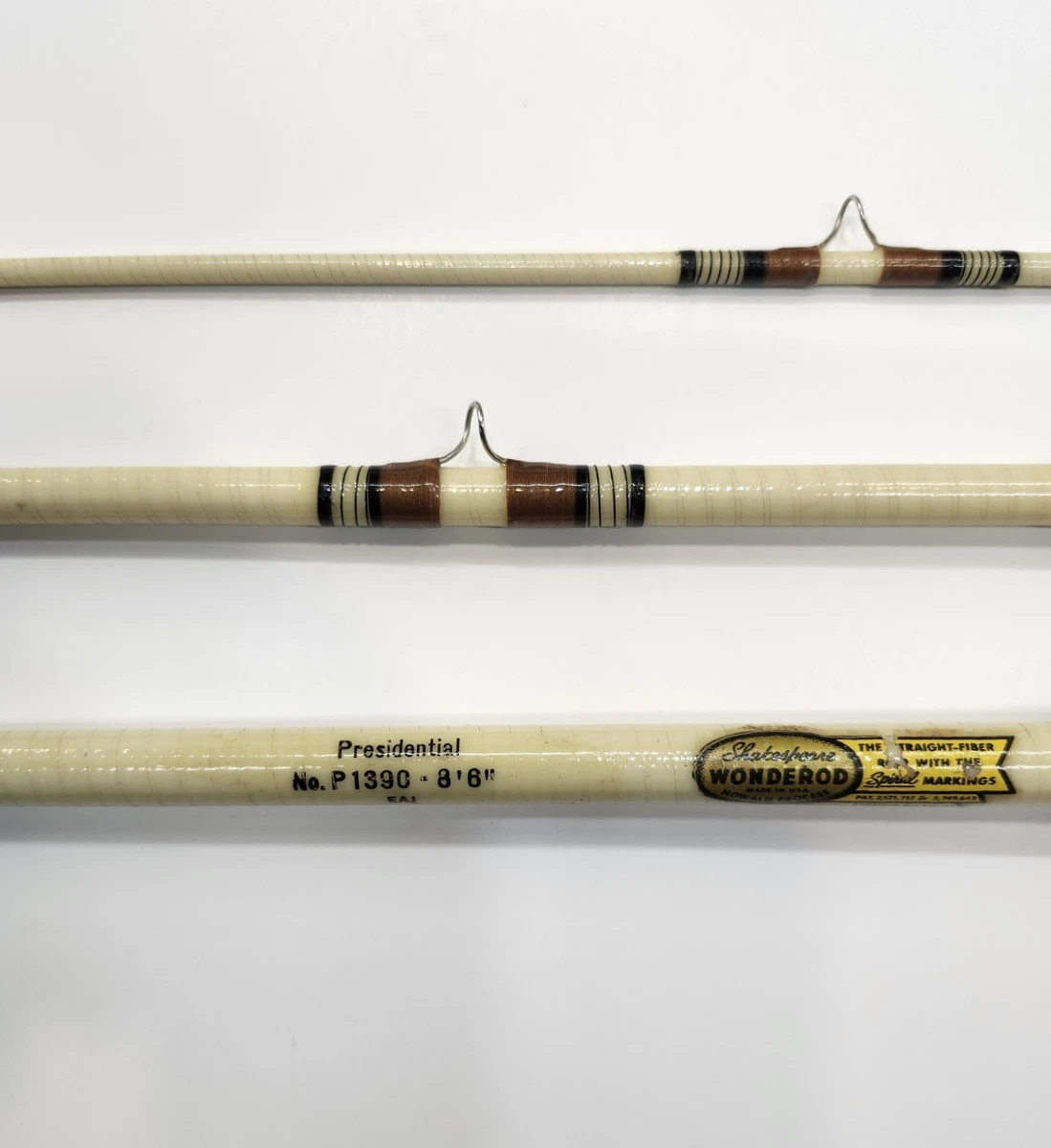 Shakespeare All Freshwater Vintage Fishing Rods Fiberglass Shaft
