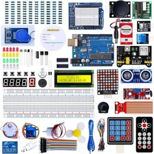 Uno R3 Kit Mega328 Tutorial 40 in 1 Electronics Circuit Breadboard Engineer...