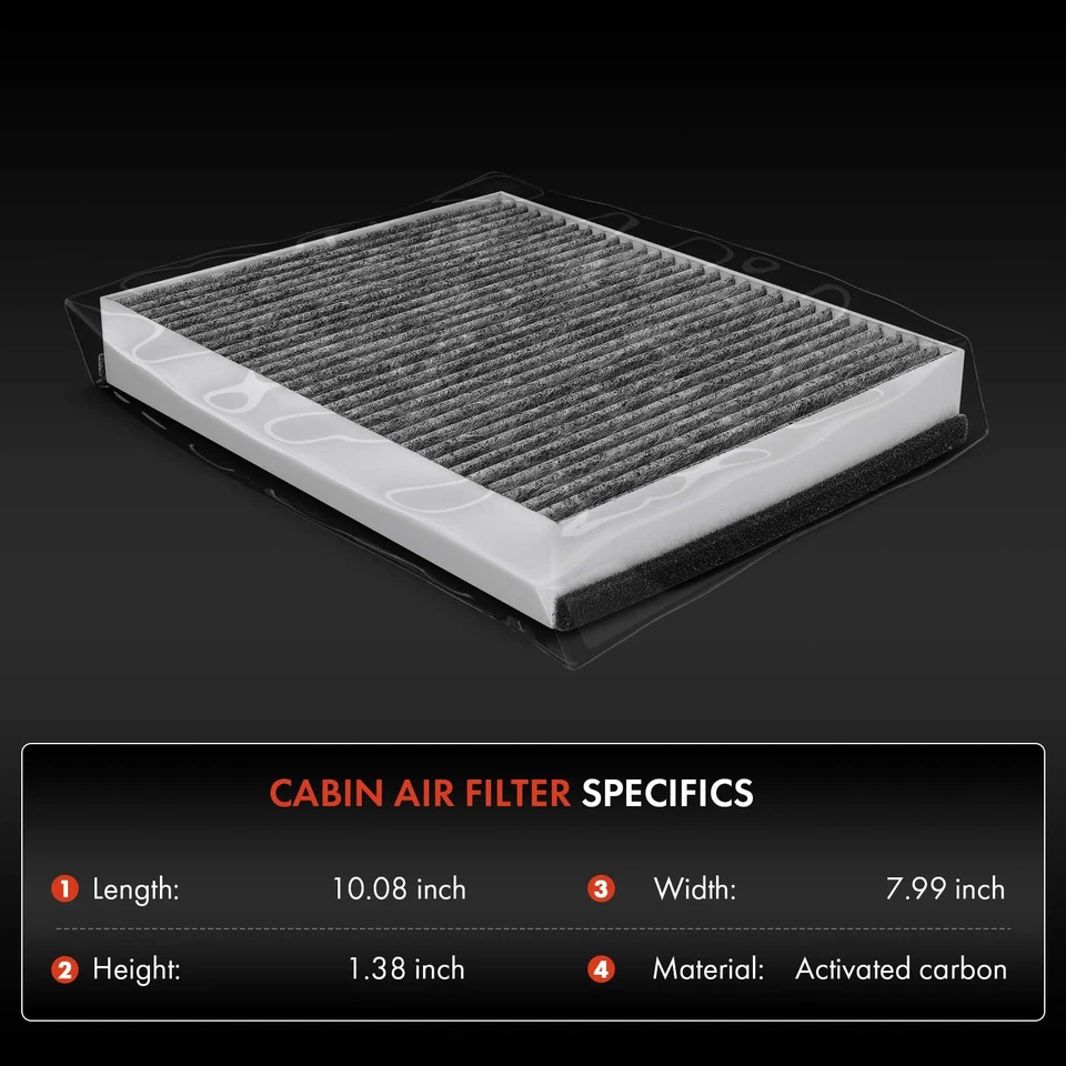 发动机和活性炭舱空气过滤器适用于福特 Escape 13 - 19 Focus Lincoln — 第 3/4 张图片