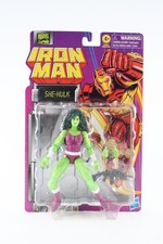 Marvel Legends Iron Man Retro She-Hulk Action Figure 2024 Hasbro Sealed New